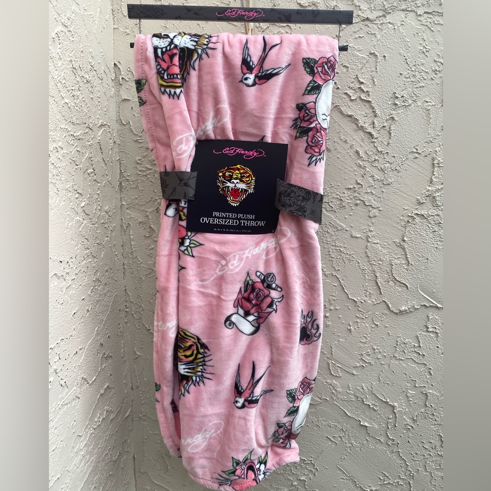 Ed hardy throw blanket